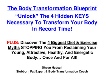 Necessary To Transform Your Body In Record Time!