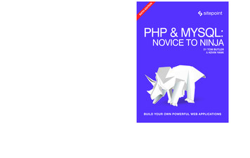 THE EASIEST WAY TO LEARN PHP PHP & MYSQL