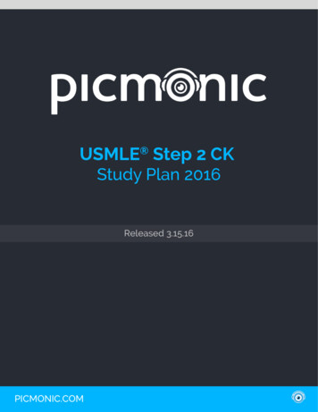 USMLE Step 2 CK - Cdn.picmonic 