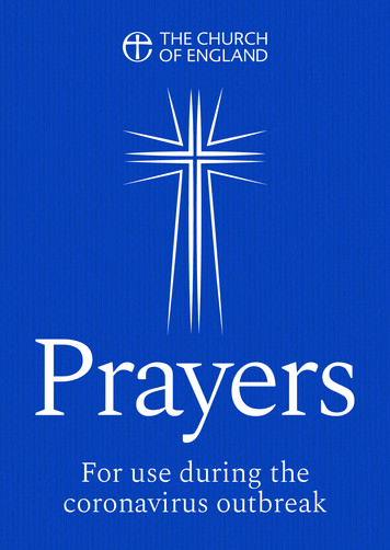 Prayers - Church Of England