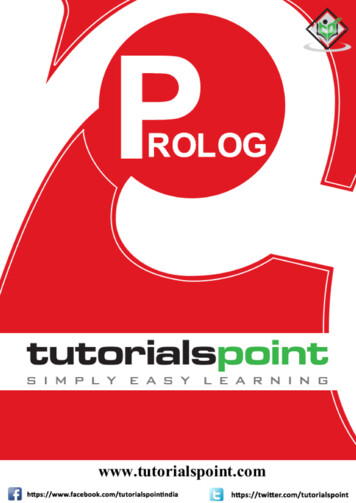 Prolog - Tutorialspoint