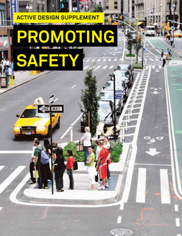 Active Design Supplement Promoting SAfety