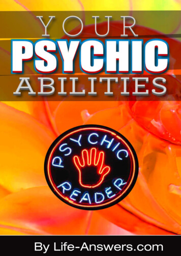 Your Psychic Abilities - Life-Answers 