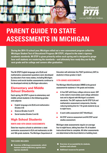 Parent Guide To State Assessments - Michigan