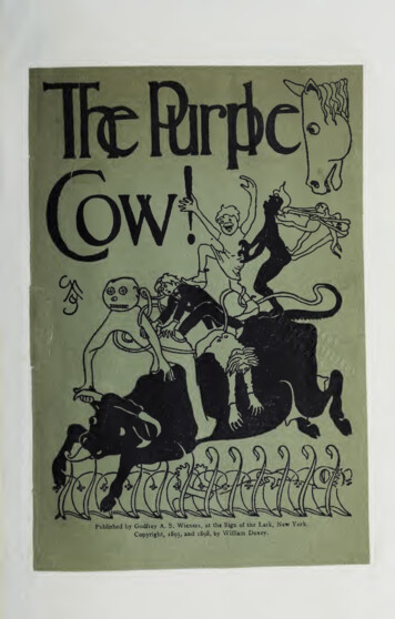 The Purple Cow - Archive