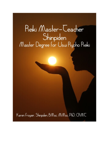 Reiki Master-Teacher Degree Manual Rev02