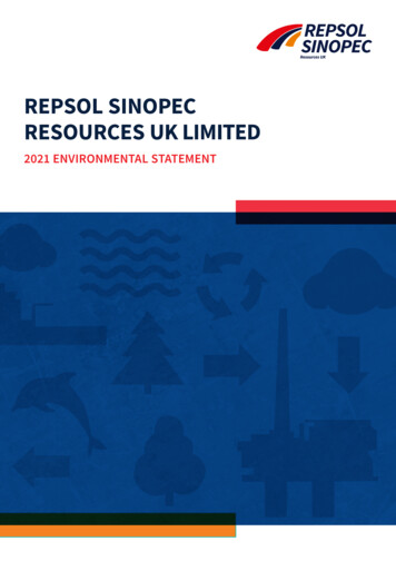 Repsol Sinopec Resources Uk Limited
