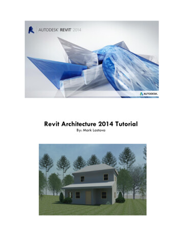 Revit Architecture 2014 Tutorial - FCPS