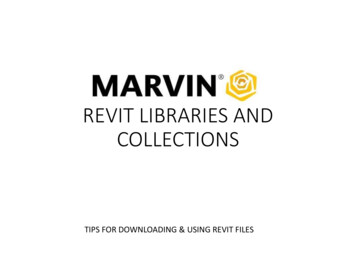 REVIT LIBRARIES AND COLLECTIONS - Marvin