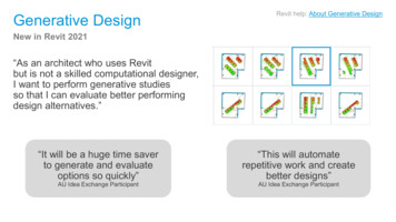 Introducing Revit Generative Design