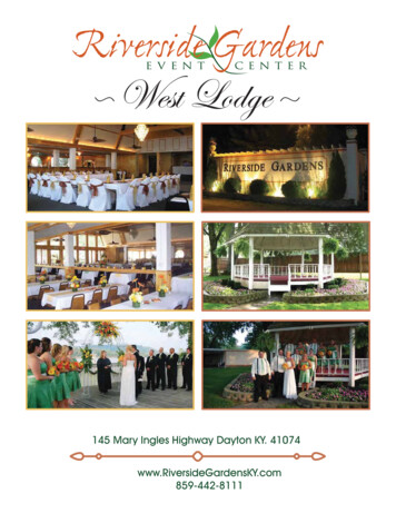 West Lodge - Riverside Gardens Event Center