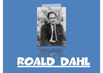 Roald Dahl - E-VERSE