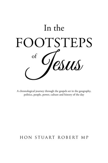 In The FOOTSTEPS Jesus - Bible