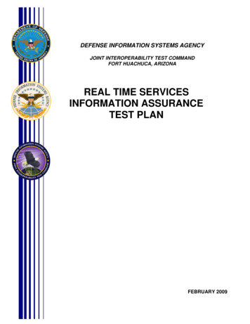Joint Interoperability Test Command Fort Huachuca, Arizona - Disa