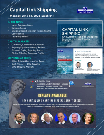 Capital Link Shipping