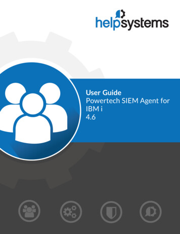 Powertech SIEM Agent For IBM I User Guide - HelpSystems