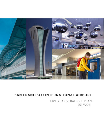 Strategic Plan 2017-2021 - San Francisco International Airport