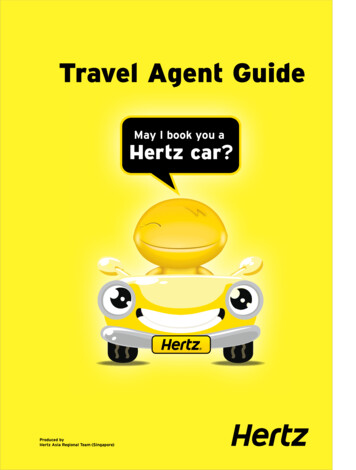 Travel Agent Guide - The Hertz Corporation