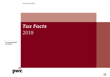 Tax Facts 2018: The Essential Guide To Irish Tax - PwC