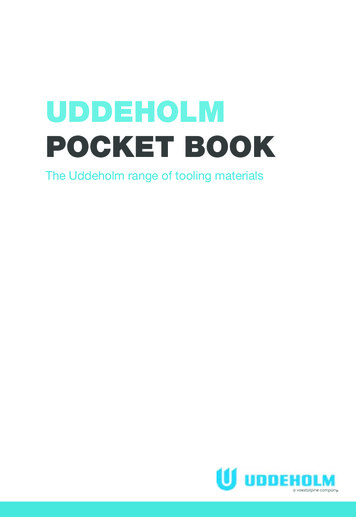 UDDEHOLM POCKET BOOK