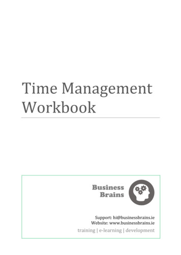 Time Management Workbook - Business Brains