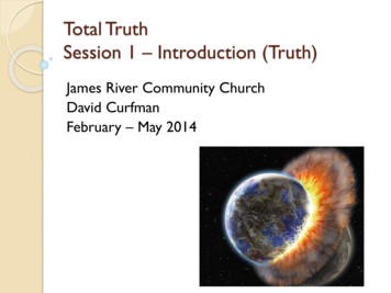 Total Truth Session 1 Introduction (Truth) - Clover Sites