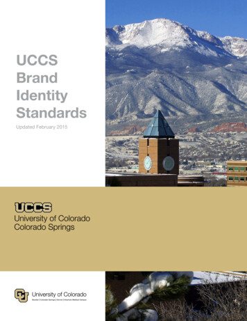 UCCS Brand Identity Standards