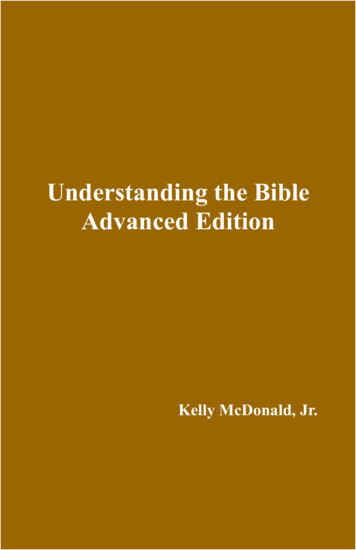 Understanding The Bible Advanced Edition - WordPress 