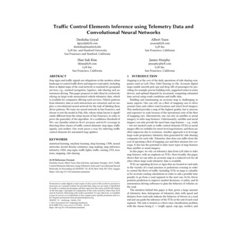 Traffic Control Elements Inference Using Telemetry Data .