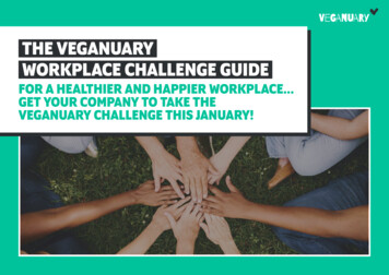 THE VEGANUARY WORKPLACE CHALLENGE GUIDE