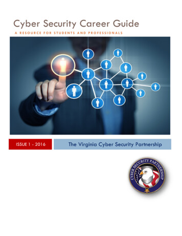 Cyber Security Career Guide - Virginia