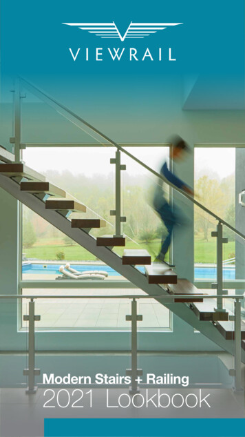 Modern Stairs Railing 2021 Lookbook - Viewrail
