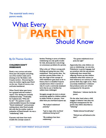 The Essential Tools Every Parent Needs. What Every PARENT