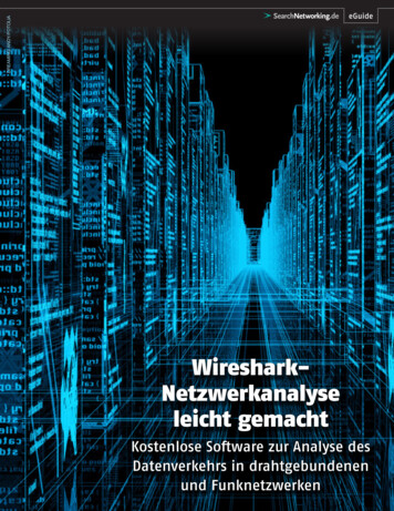 Wireshark- Netzwerkanalyse Leicht Gemacht - Bitpipe