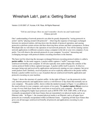 Wireshark Lab1, Part A: Getting Started
