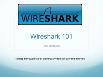 Wireshark 101 - University Of Washington