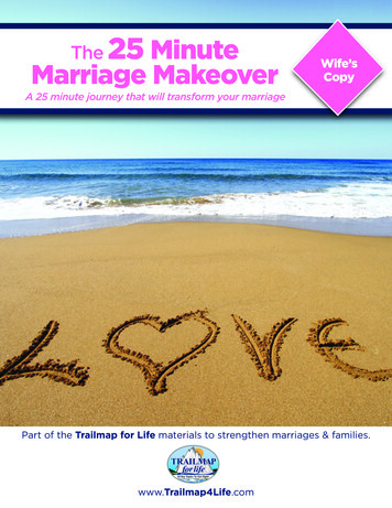 Marriage Makeover Wife’s Copy - Trailmapforlife 