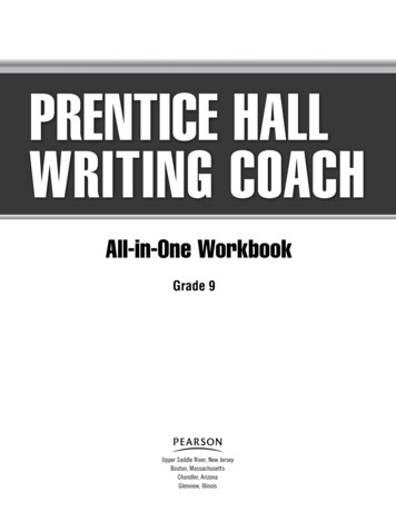 Prentice Hall WritinG COacH