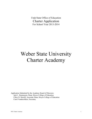 Weber State University Charter Academy