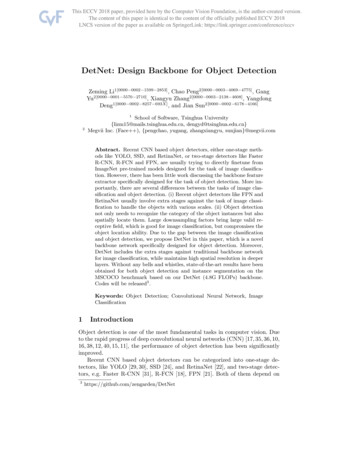DetNet: Design Backbone For Object Detection