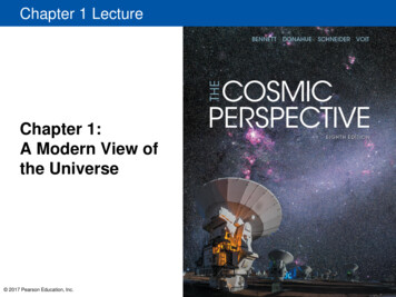 Chapter 1: A Modern View Of The Universe