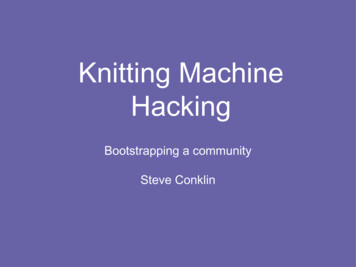 Knitting Machine Hacking - .gimp 