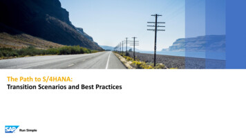 The Path To S/4HANA: Transition Scenarios And Best Practices