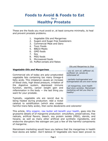 Foods To Avoid & Foods To Eat Healthy . - Natural Prostate