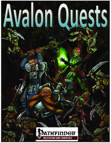 Avalon Quests, Core Book