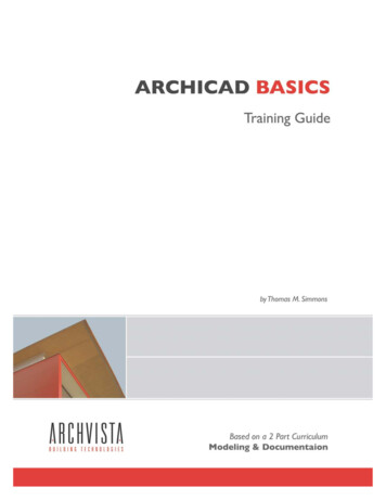 ArchiCAD Basics - Cover