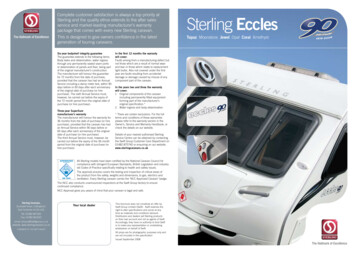 Sterling Eccles - Highbridgecaravans.co.uk