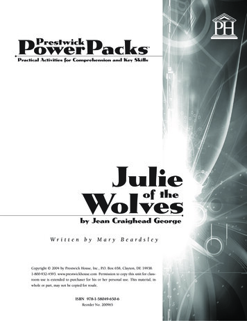 Julie Of The Wolves - PowerPack Sample PDF