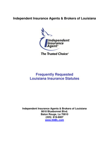 Independent Insurance Agents & Brokers Of Louisiana - IIABL