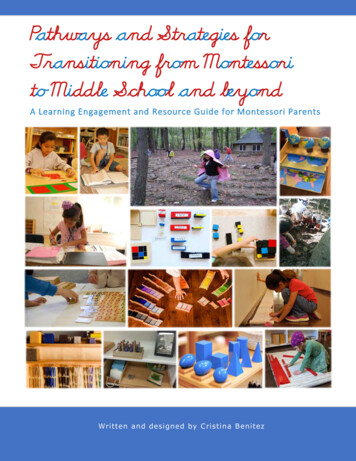 Pathways And Strategies For Transitioning From Montessori .
